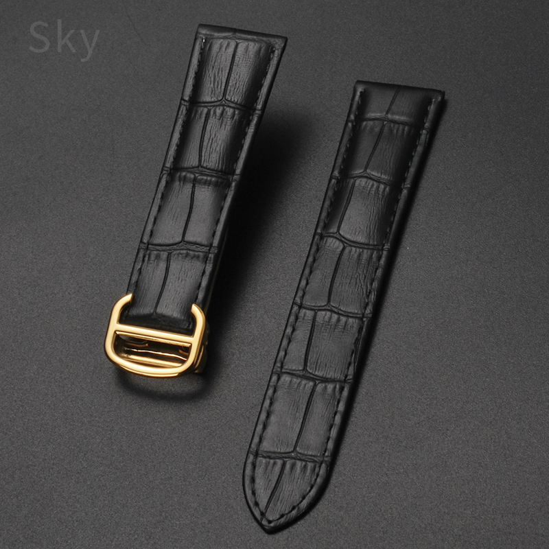 Men'S Accessories London - Bracelet de montre en cuir véritable