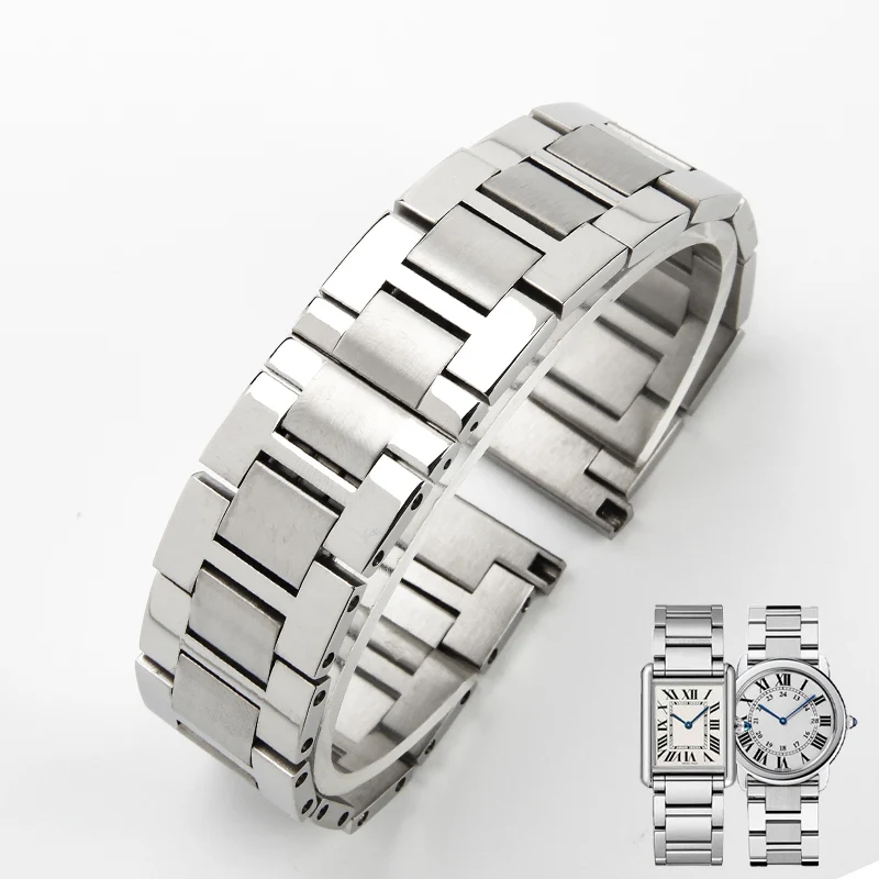 Men'S Accessories London - Bracelet de montre en acier inoxydable