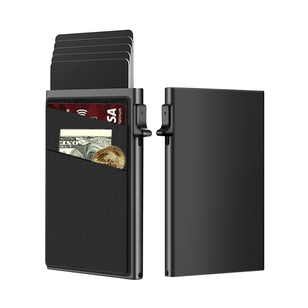 Card Case Minimalist - Protecteur de cartes antivol, portefeuille intelligent