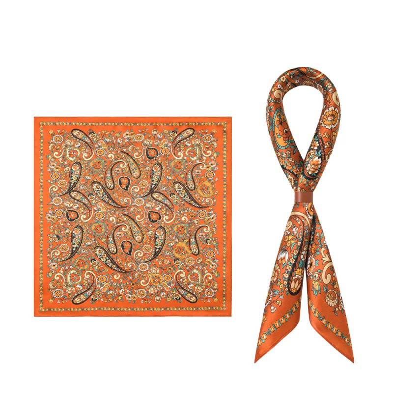 Mens Accessories Style - Ensemble de foulards en soie rétro