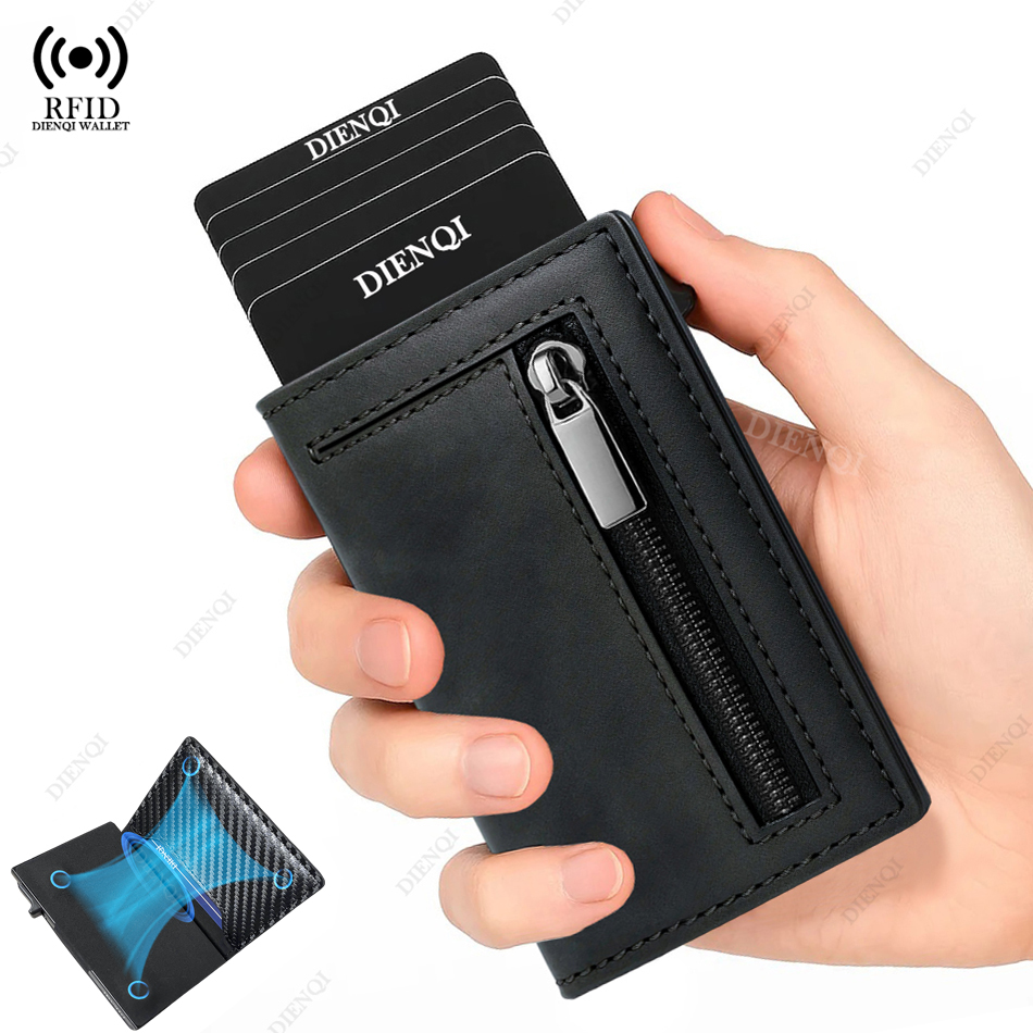 Card Case Minimalist - Porte-carte de crédit magnétique luxe hommes