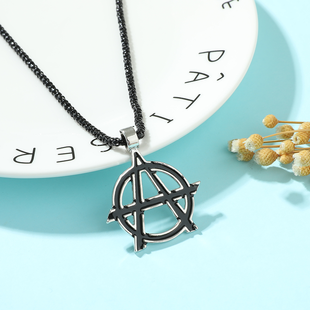 Men'S Accessories Jewelry - Collier avec logo de l'initiale A