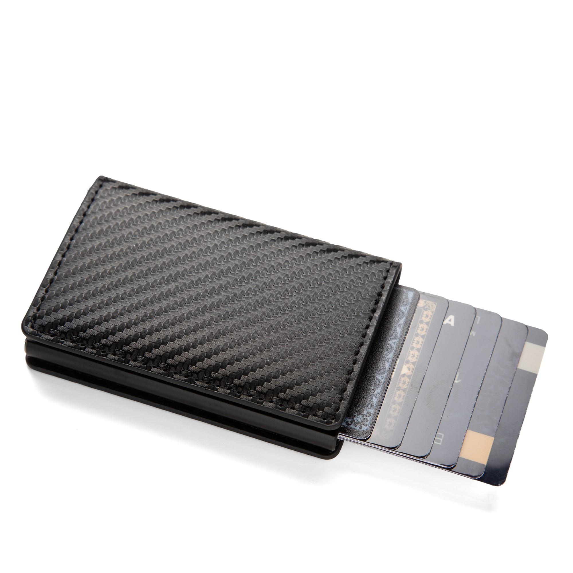 Card Case Minimalist - Porte-carte de crédit RFID antivol, portefeuille