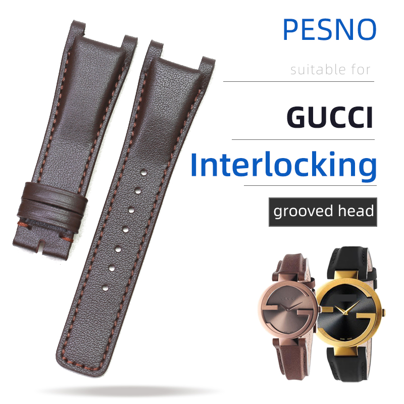 Men'S Accessories Gucci - PESNO-Bracelet de montre en cuir de