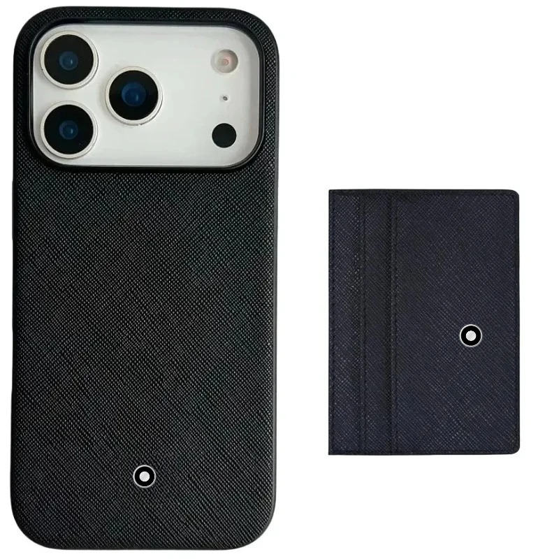 Card Case Minimalist - Étui en cuir minimaliste pour iPhone