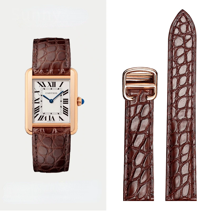 Men'S Accessories London - Bracelet de montre en cuir véritable