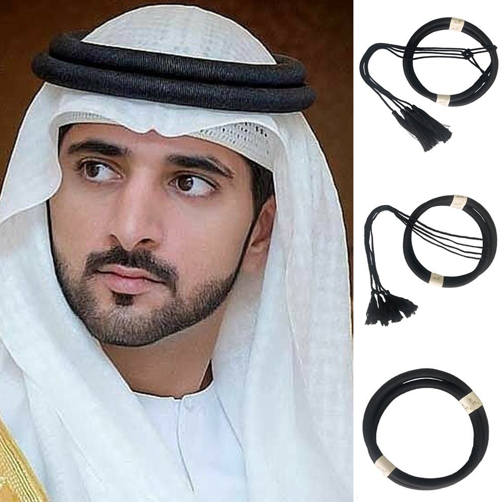 Men'S Accessories Dubai - 1 pièce Égal Shemagh noir pour