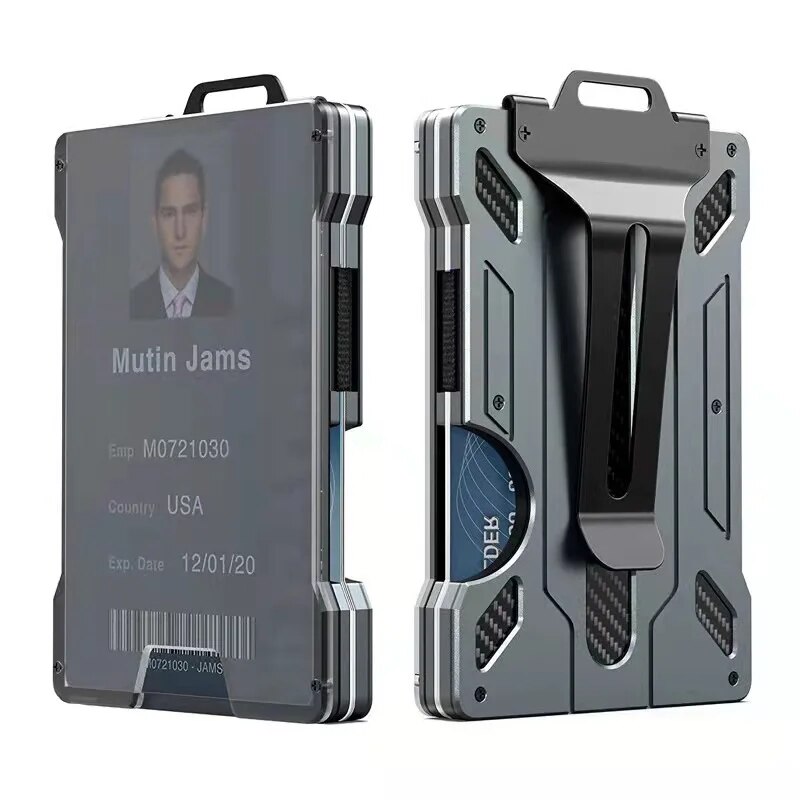 Card Case Minimalist - Portefeuille fin minimaliste pour homme, portefeuilles
