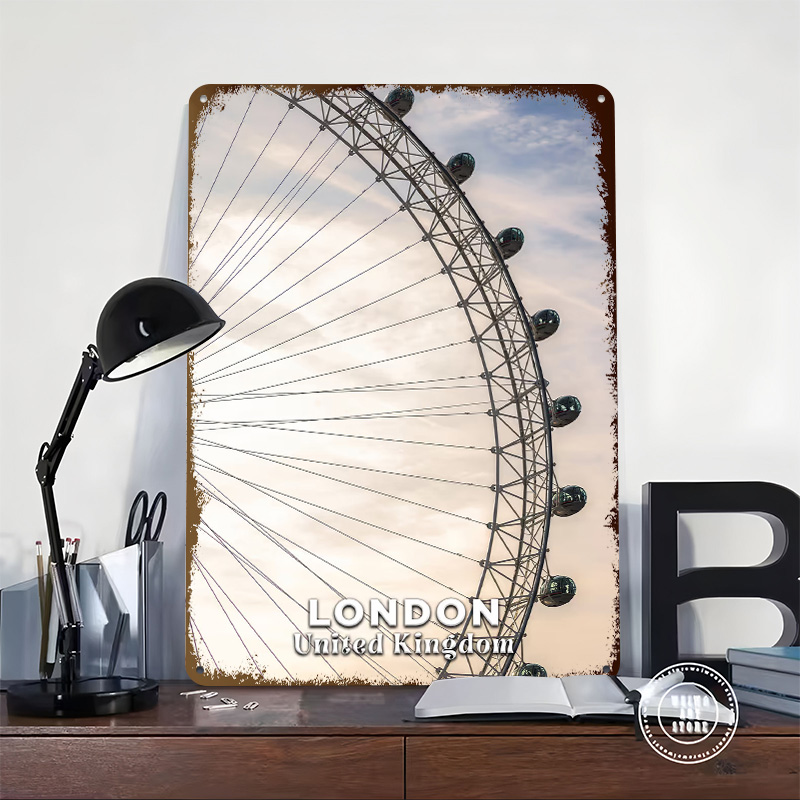 Affiche imprimée London Eye Ro - Men'S Accessories London avis et prix