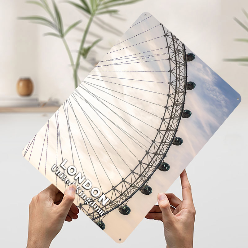 Affiche imprimée London Eye Ro - Men'S Accessories London avis et prix