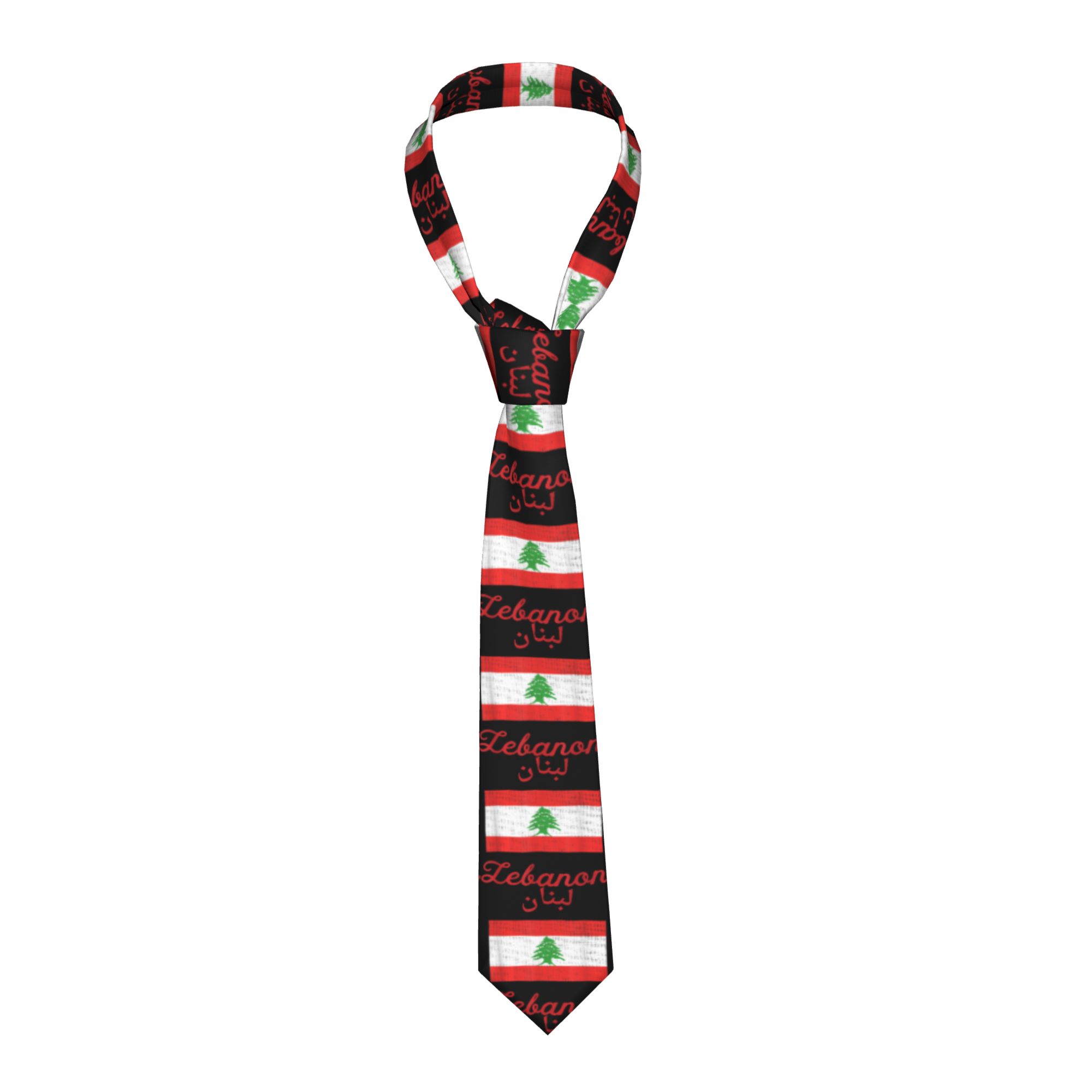 Cravate avec drapeau du Liban, - Men Accessories Lebanon avis et prix