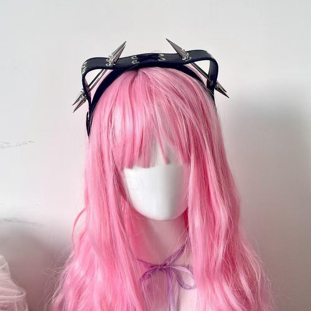 Serre-tête à rivets style Punk - Men Accessories Aesthetic avis et prix