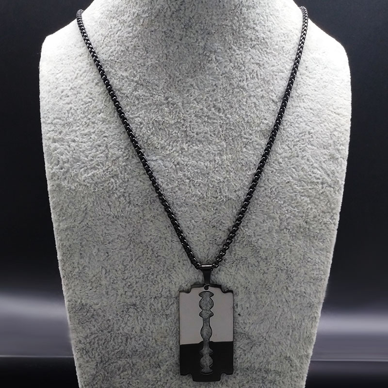 Colliers pendentifs rasoir got - Men Accessories Aesthetic avis et prix