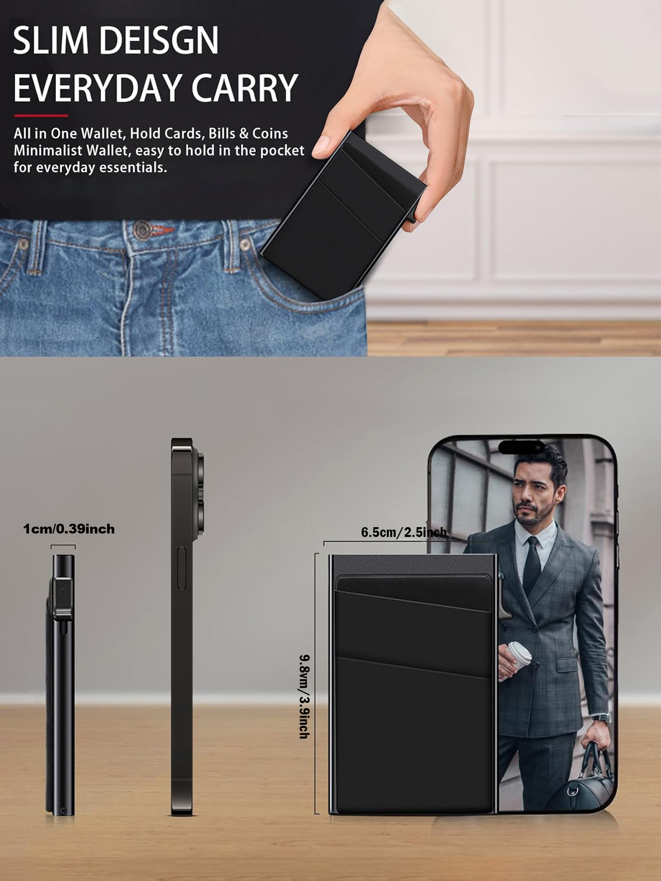 Protecteur de cartes antivol,  - Card Case Minimalist avis et prix