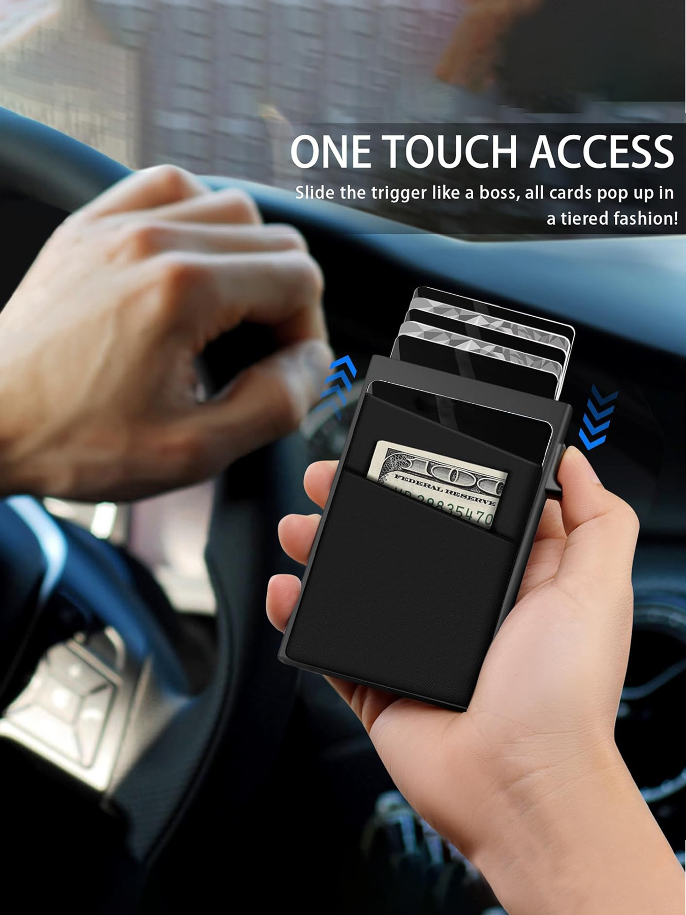 Protecteur de cartes antivol,  - Card Case Minimalist avis et prix