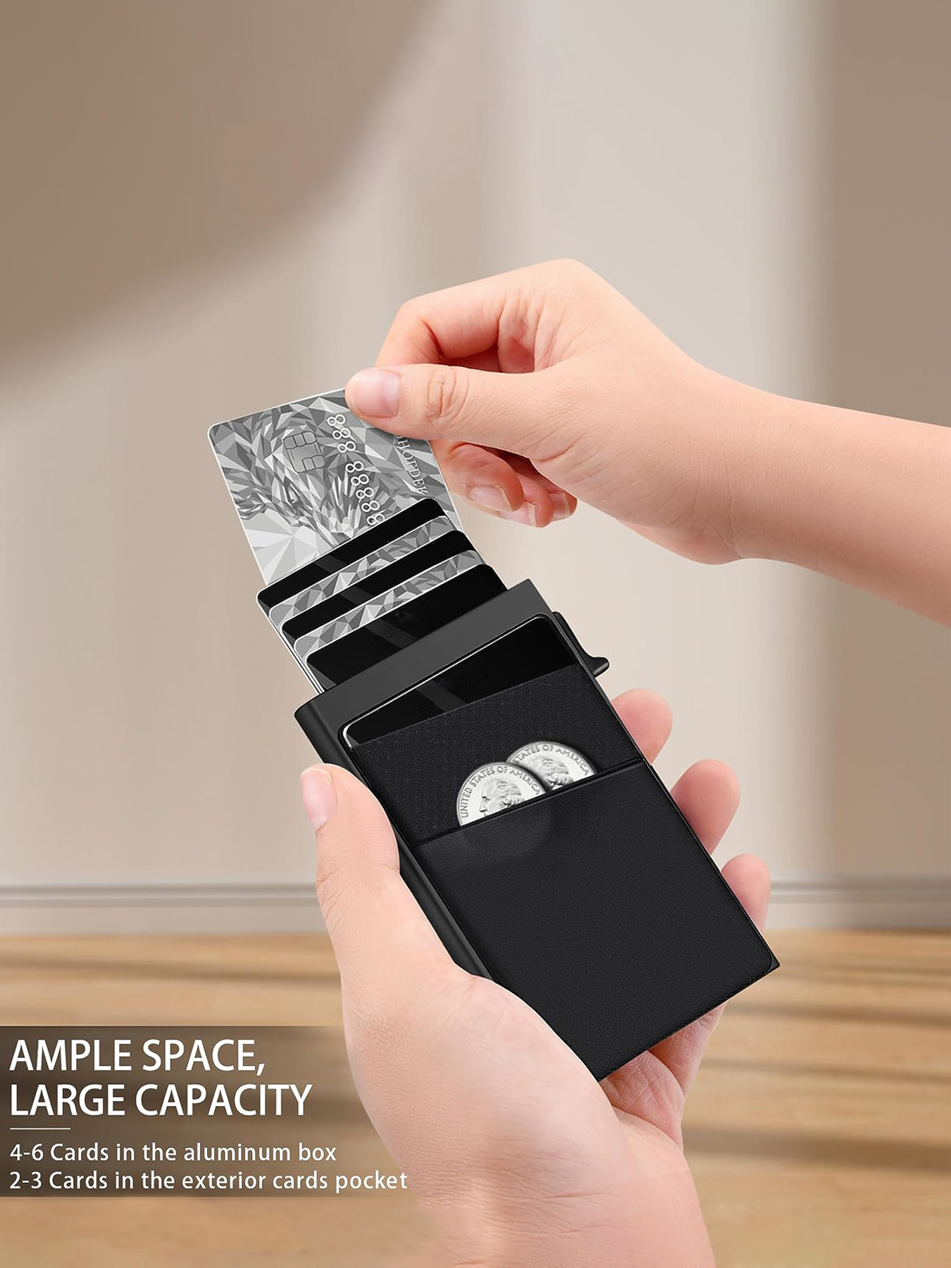 Protecteur de cartes antivol,  - Card Case Minimalist avis et prix