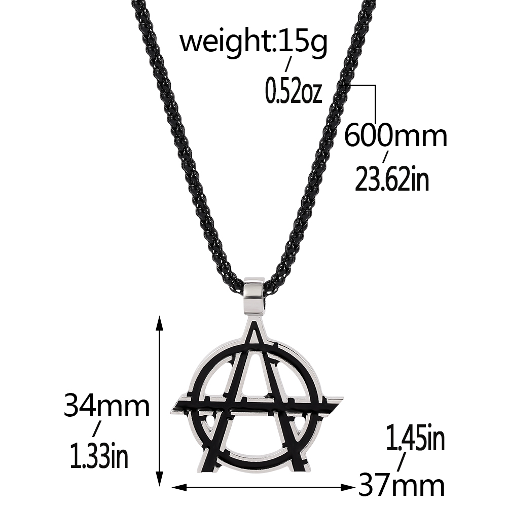 Collier avec logo de l'initial - Men'S Accessories Jewelry avis et prix