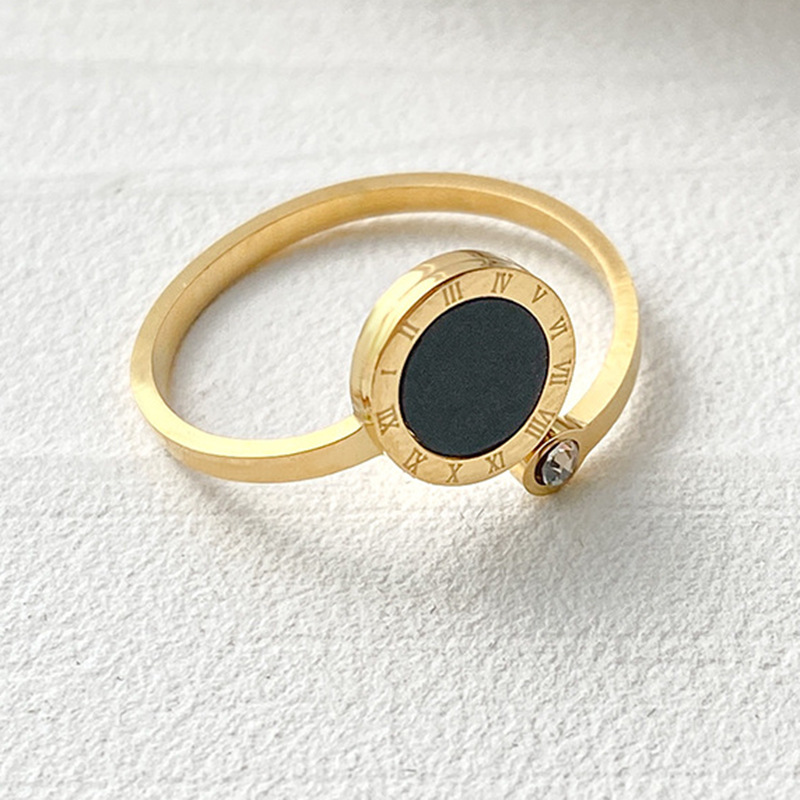 Bague romaine en acier inoxyda - Men'S Accessories Cheap avis et prix