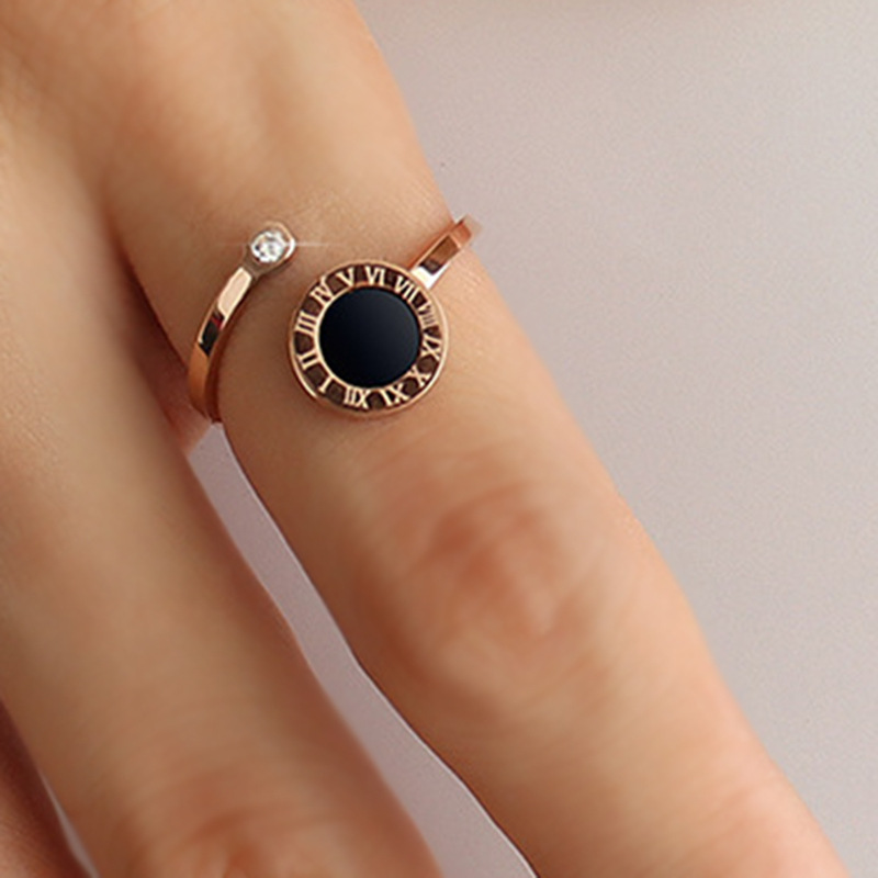 Bague romaine en acier inoxyda - Men'S Accessories Cheap avis et prix