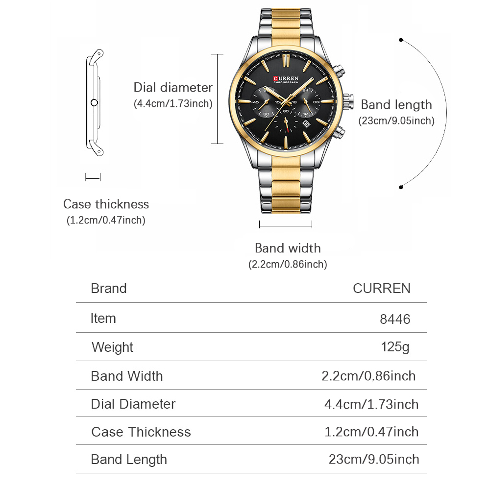 CURREN Casual Quartz Chrono Sp - Men'S Accessories Jewelry avis et prix