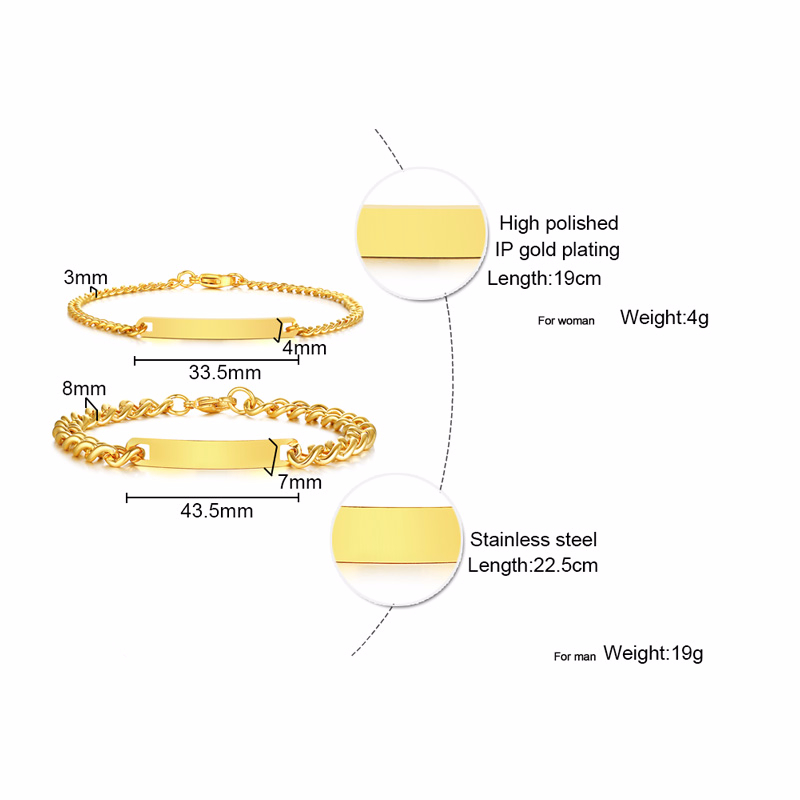 Bracelet en acier inoxydable a - Men Accessories All avis et prix
