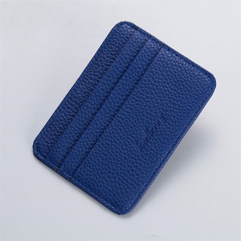 Portefeuille en cuir PU minima - Card Case Minimalist avis et prix