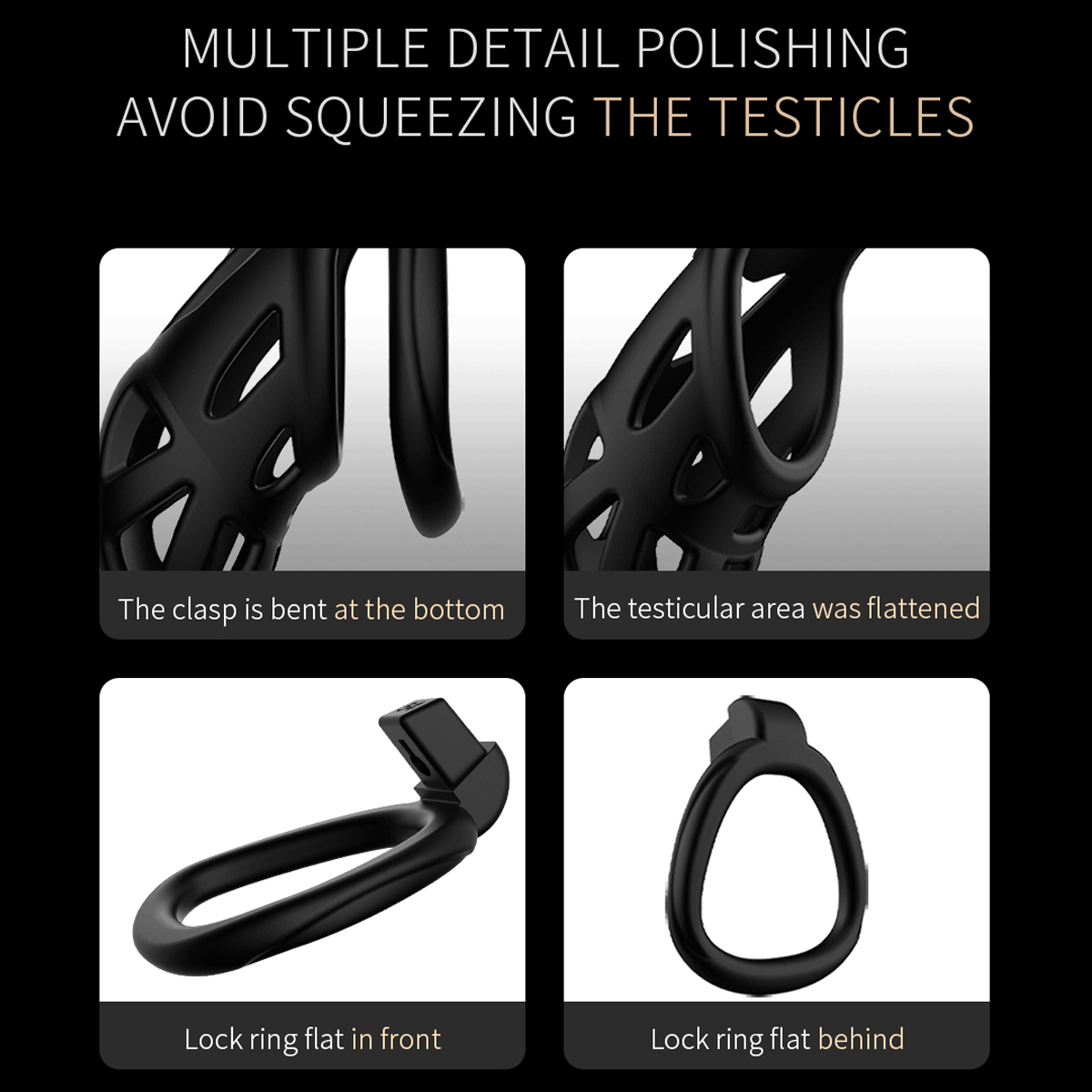 Cage de chasteté masculine, se - Men'S Mens Accessories avis et prix
