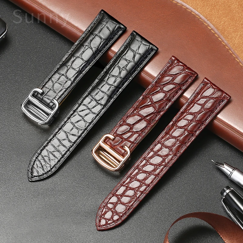 Bracelet de montre en cuir vér - Men'S Accessories London avis et prix