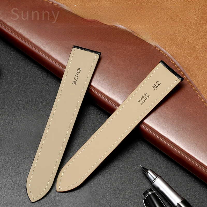 Bracelet de montre en cuir vér - Men'S Accessories London avis et prix
