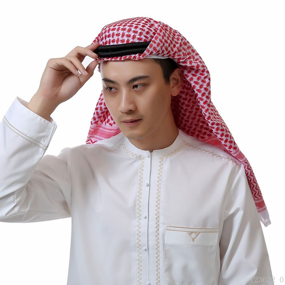 1 pièce Égal Shemagh noir, fou - Men'S Accessories Dubai avis et prix