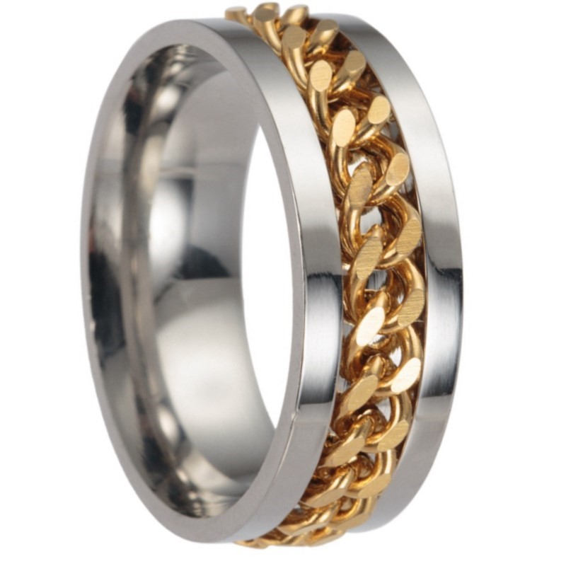 Lot de 5 anneaux vierges rainu - Men Accessories Ring avis et prix